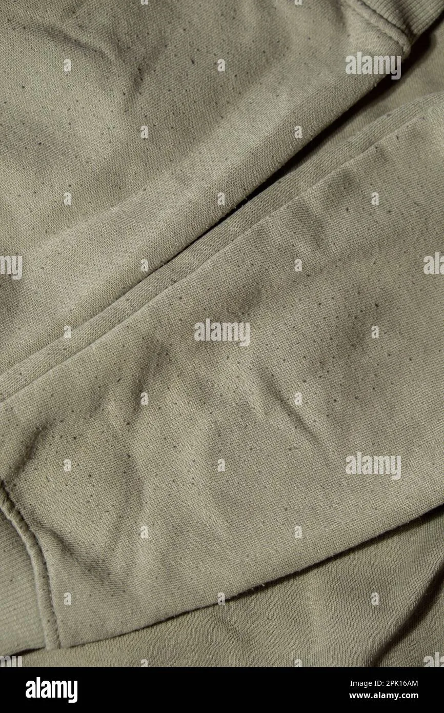 fabric pilling on sweater close up