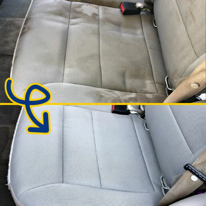 How to clean cloth car seats