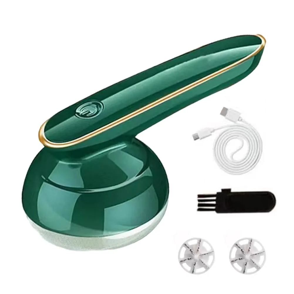 Lint trap compartment of a fabric shaver filled with fabric pills