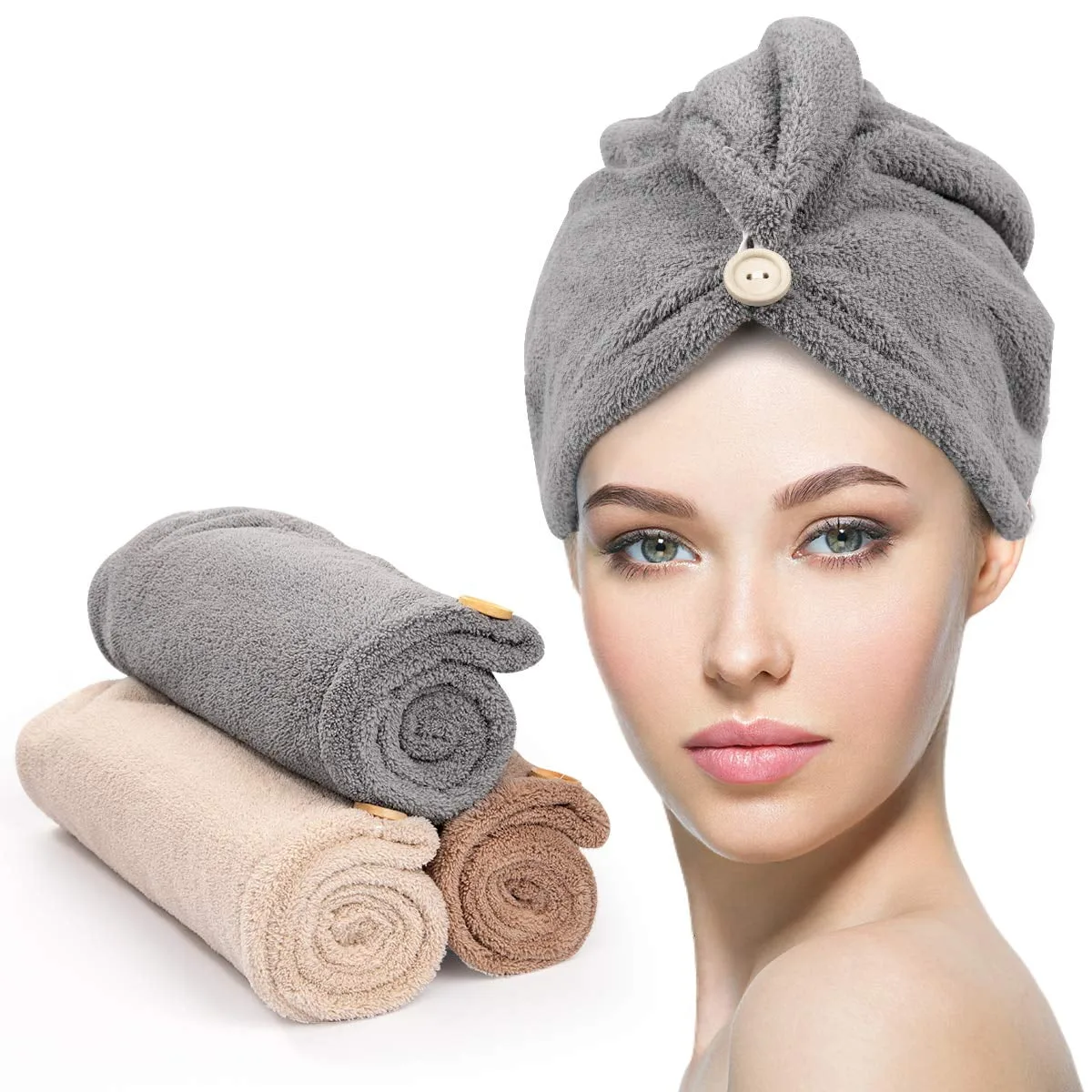 Microfiber towel for loc care