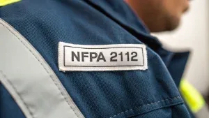 NFPA 2112 compliant garment label