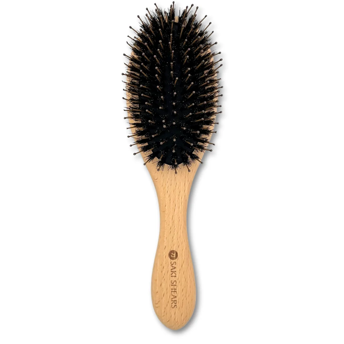 Types of hairbrushes side by side comparison