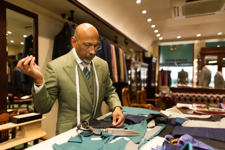 What is bespoke tailored clothing