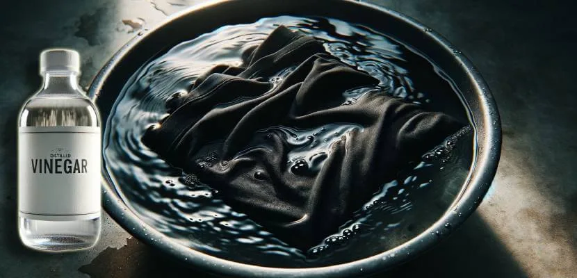 White vinegar soak for odor removal
